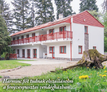 Harminc főt tudnak elszállásolni a fenyvespusztai vendégházban Harminc főt tudnak elszállásolni a fenyvespusztai vendégházban
