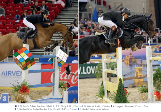Egyedülálló verseny Papp László Budapest Sportaréna, CSI**