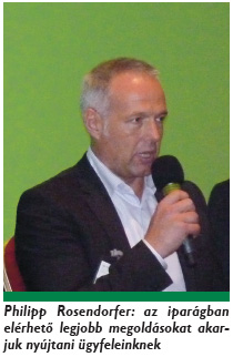 Philipp Rosendorfer: az iparágban elérhető legjobb megoldásokat akarjuk nyújtani