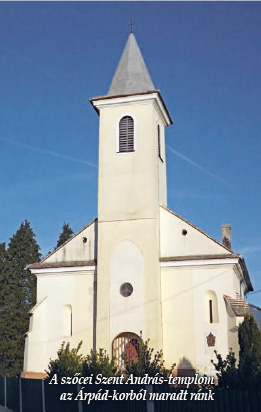 A szőcei Szent András-templom az Árpád-korból maradt ránk