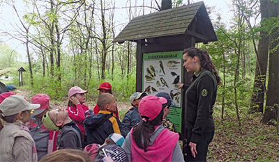 Ismerkedés az énekes madarakkal az Erdőspusztai Arborétumban