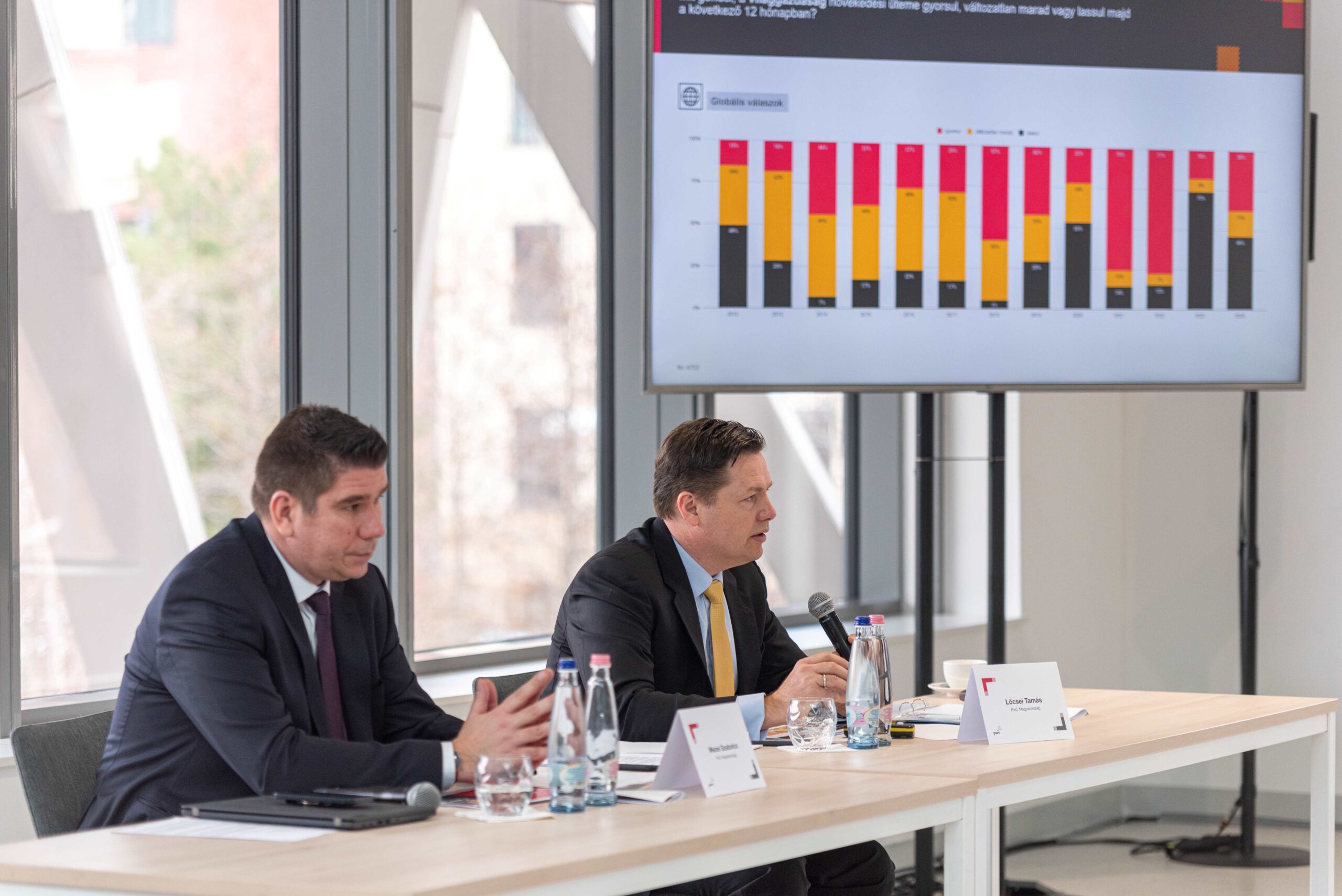 PwC sajtótájékoztató