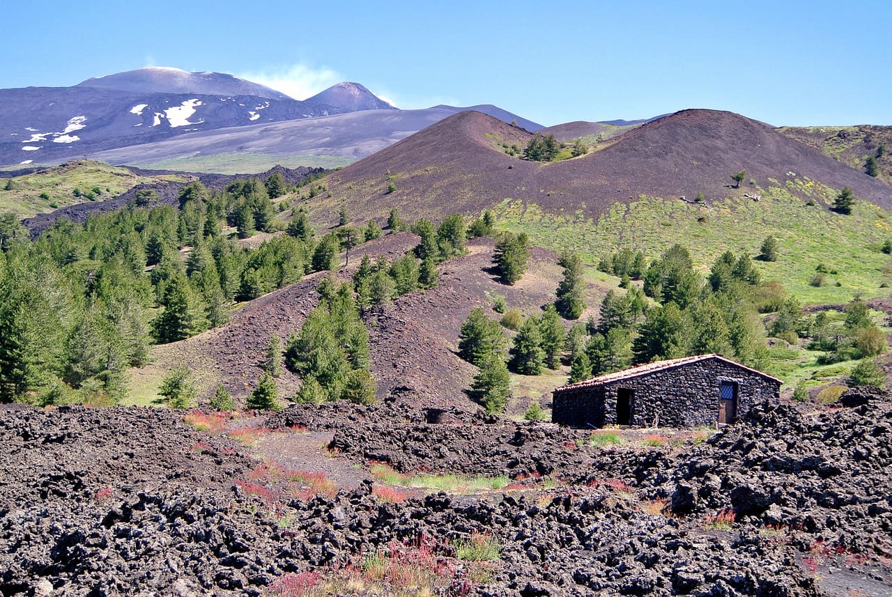 Etna vulkán Szicília