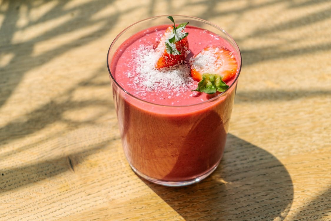 szamóca smoothie