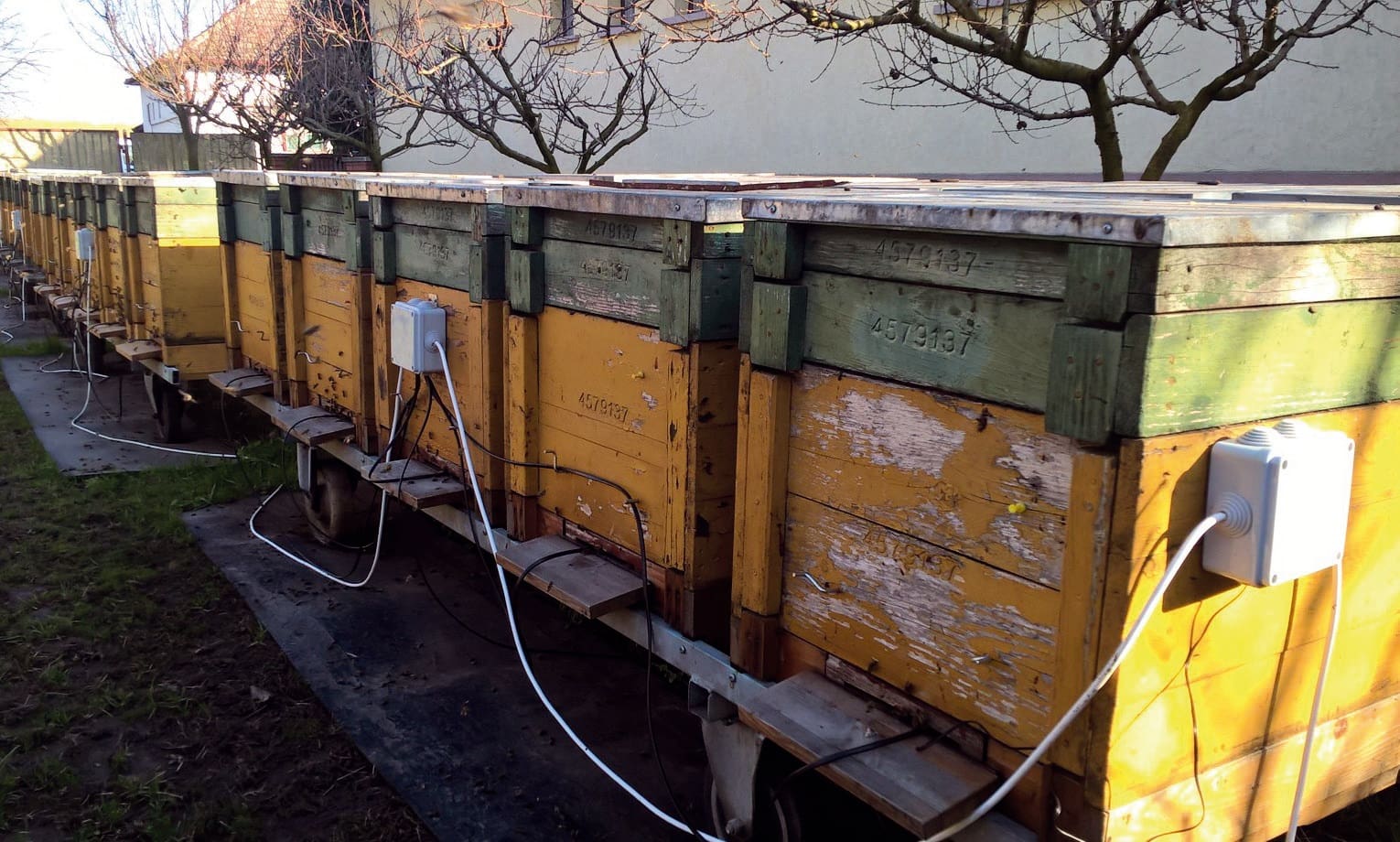 belső kaptárfűtés kiépítése