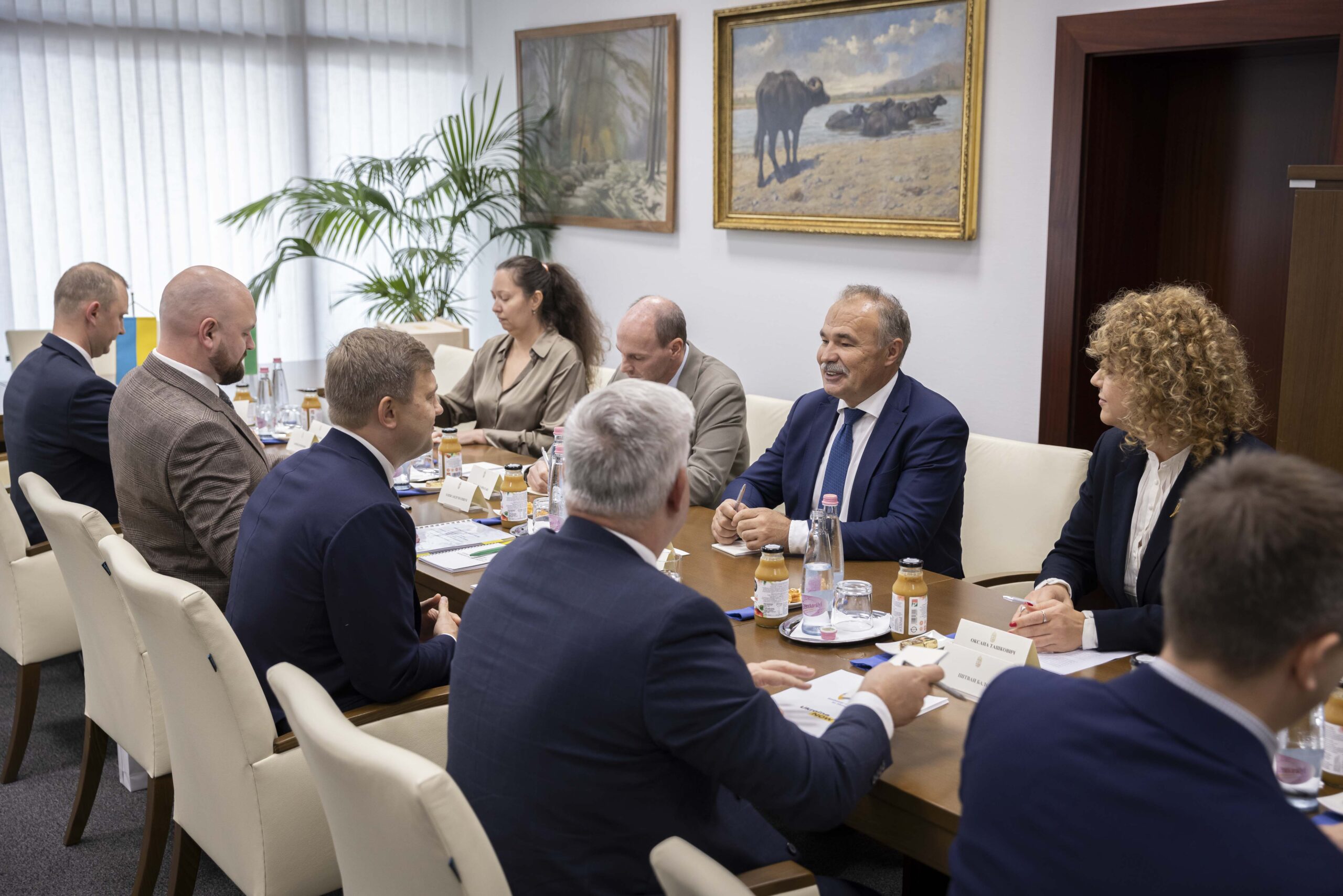 Nagy István ukrán miniszterrel