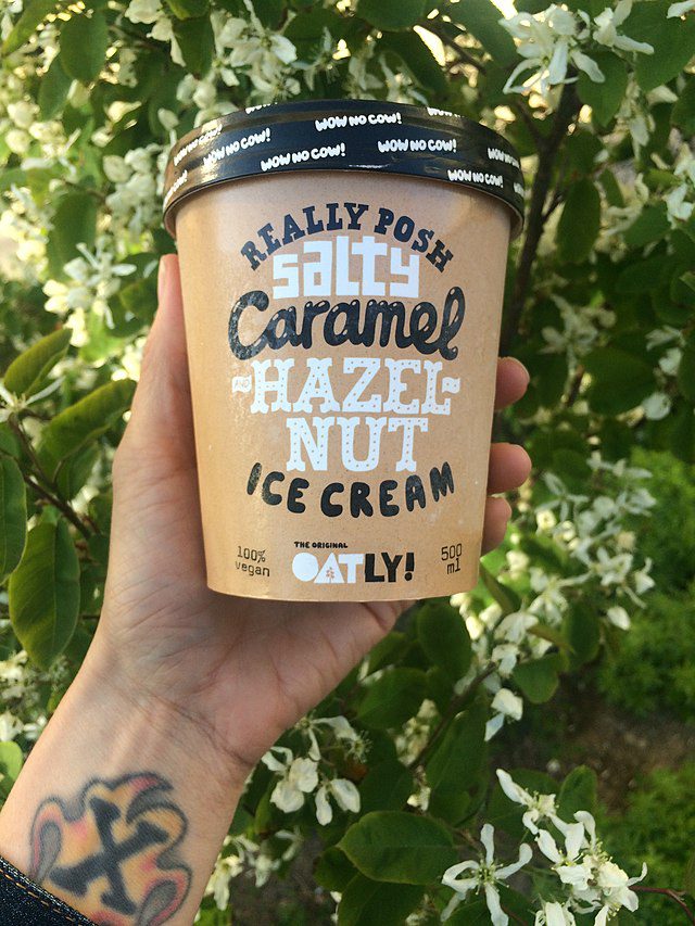 Oatly vegán fagylalt