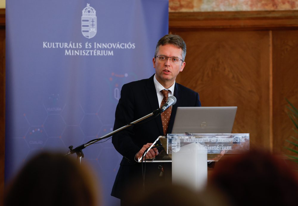 Hankó Balázs kultúráért és innovációért felelős miniszter