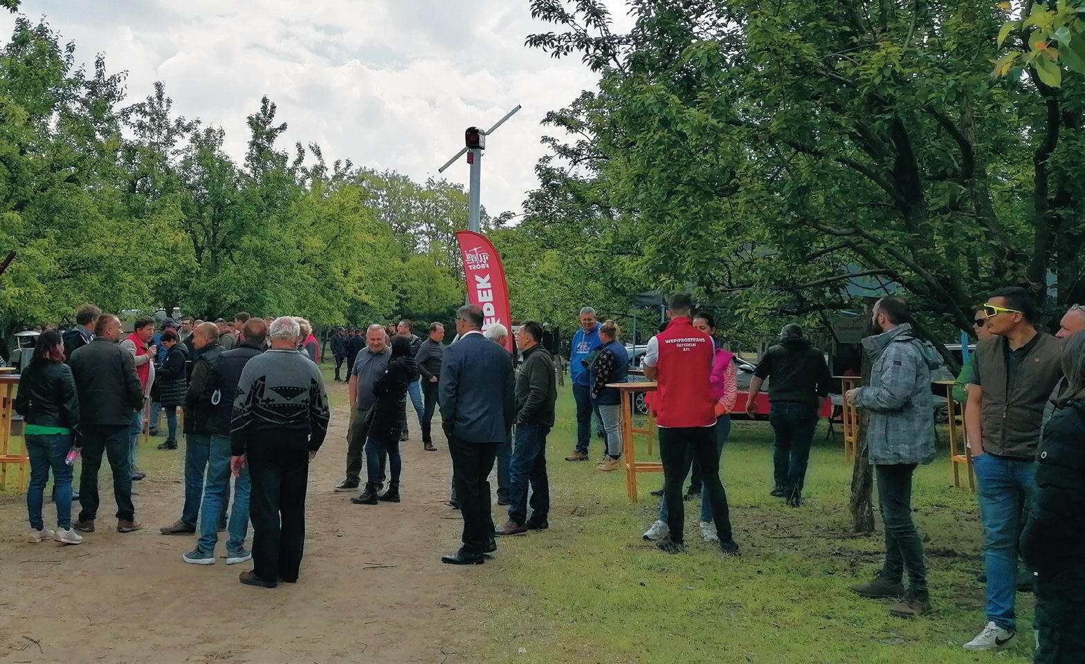 Számos rendezvényen ismertették a fagyvédelem különféle módszereit