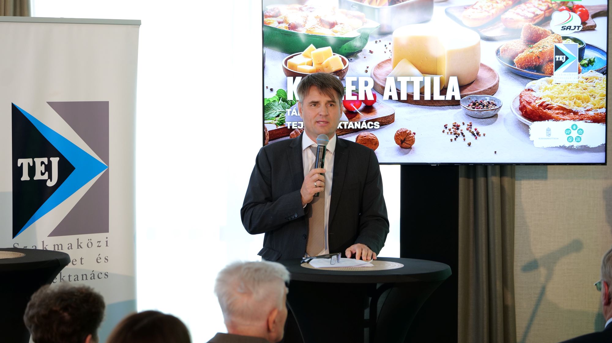 Koller Attila, a Tej Terméktanács feldolgozói társelnöke