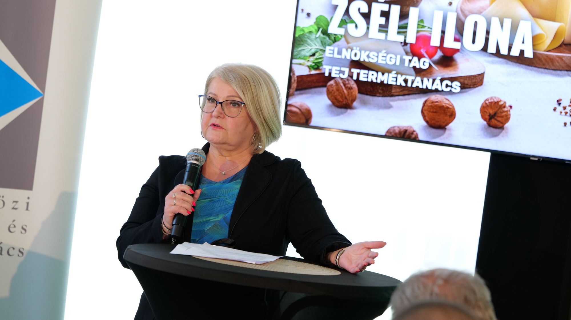 Zséli Ilona, a Tej Terméktanács kiskereskedő elnökségi tagja
