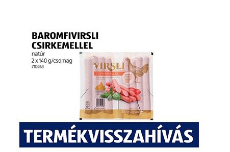virsli aldi termékvisszahívás