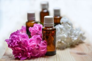 aroma illusztráció virágok