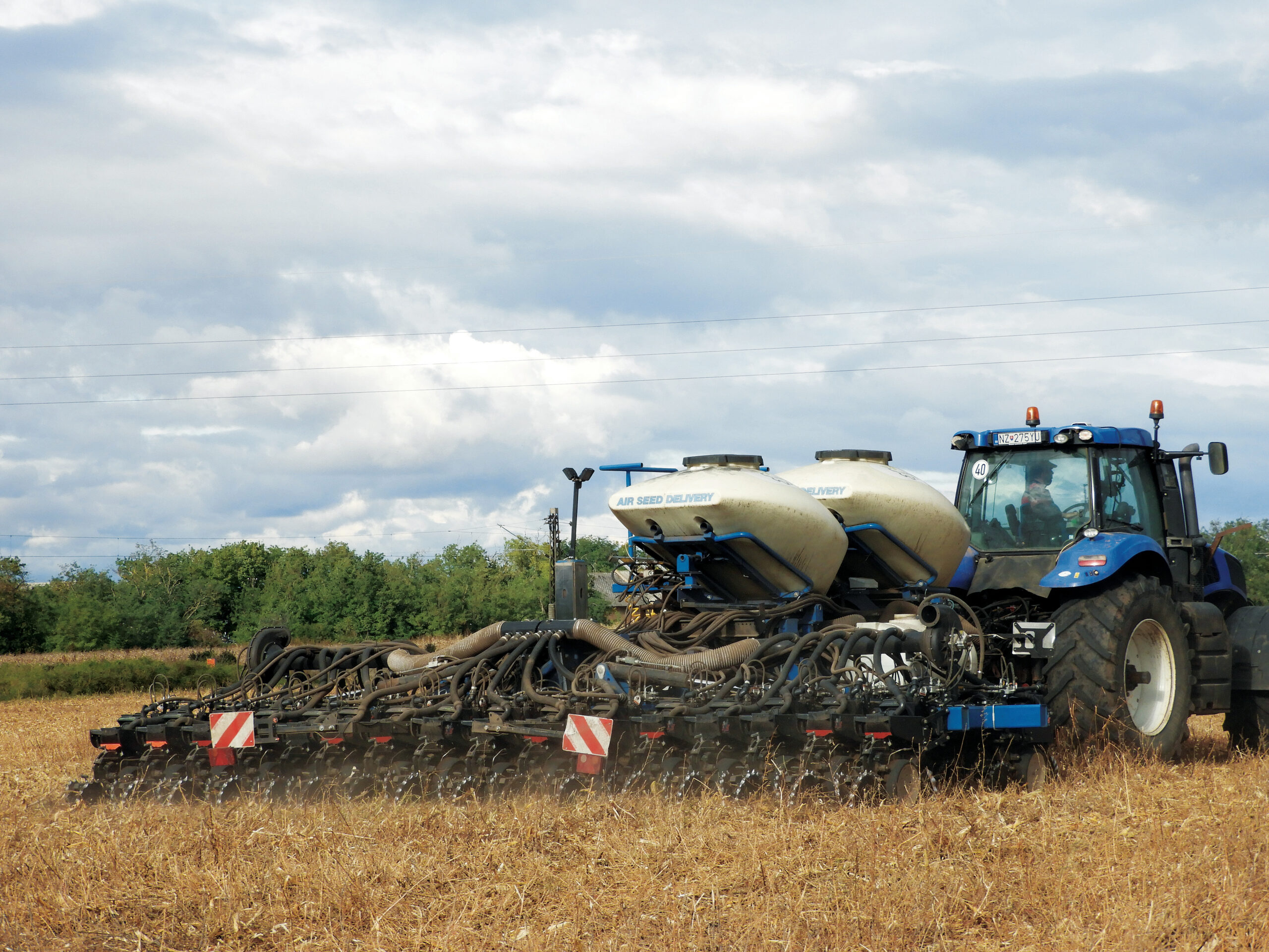 Egy tárcsa és egy no-till vetőgép – más semmi