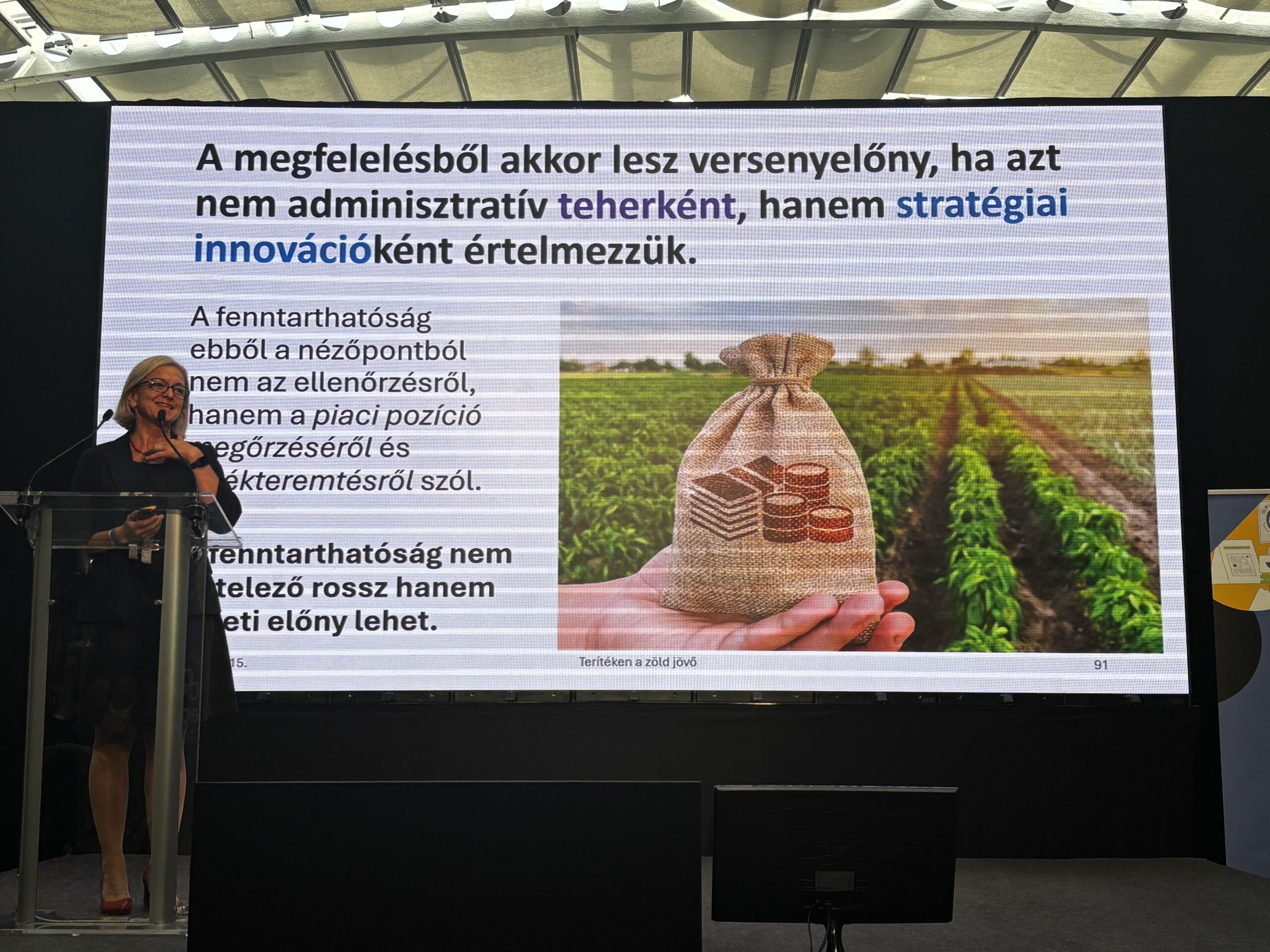 FoodTech Dr. Besenyei Mónika a zöld jövőről