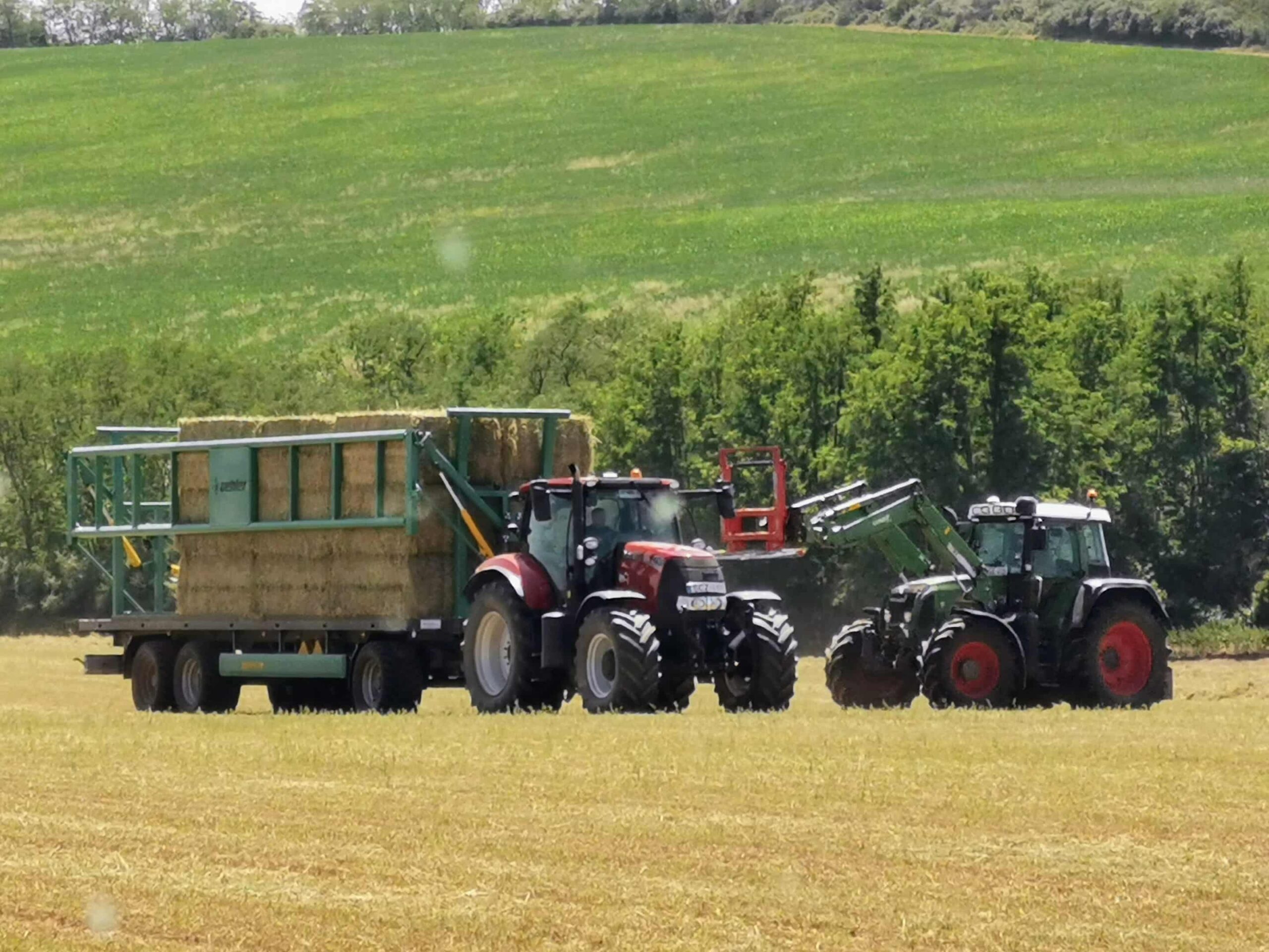 A terepi homlokrakodók munkában, késlekedni nem lehet (Fotó: Komjáthi Gábor)