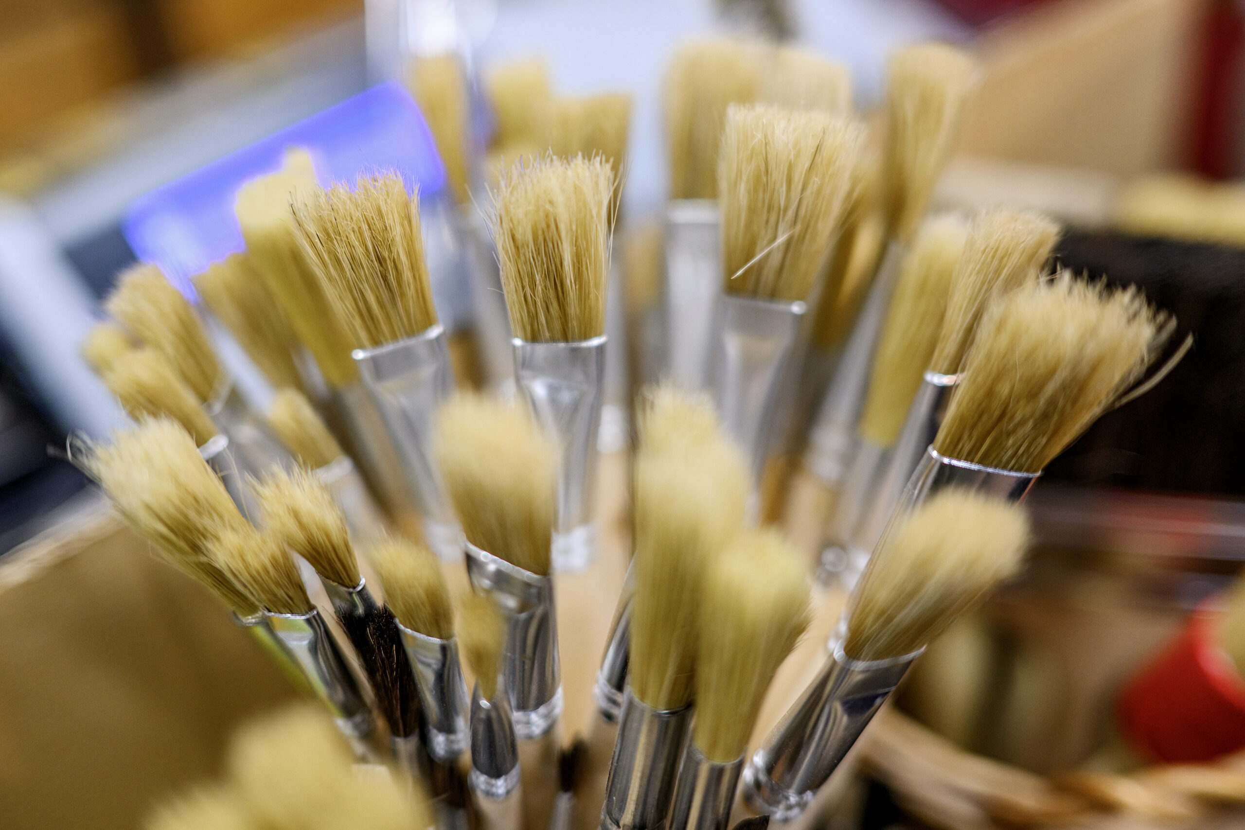 kefe ecset kézműves