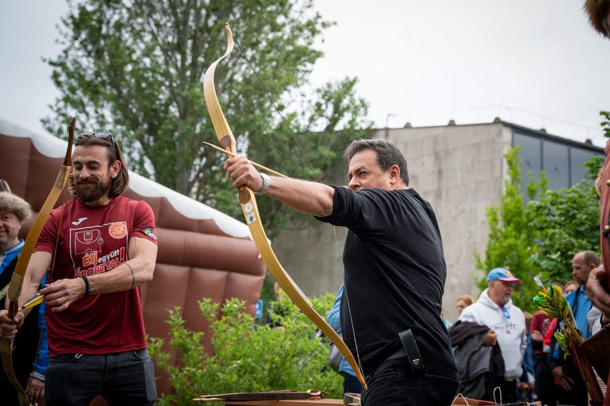 Felkészülés a Hunyadi sorozat forgatására