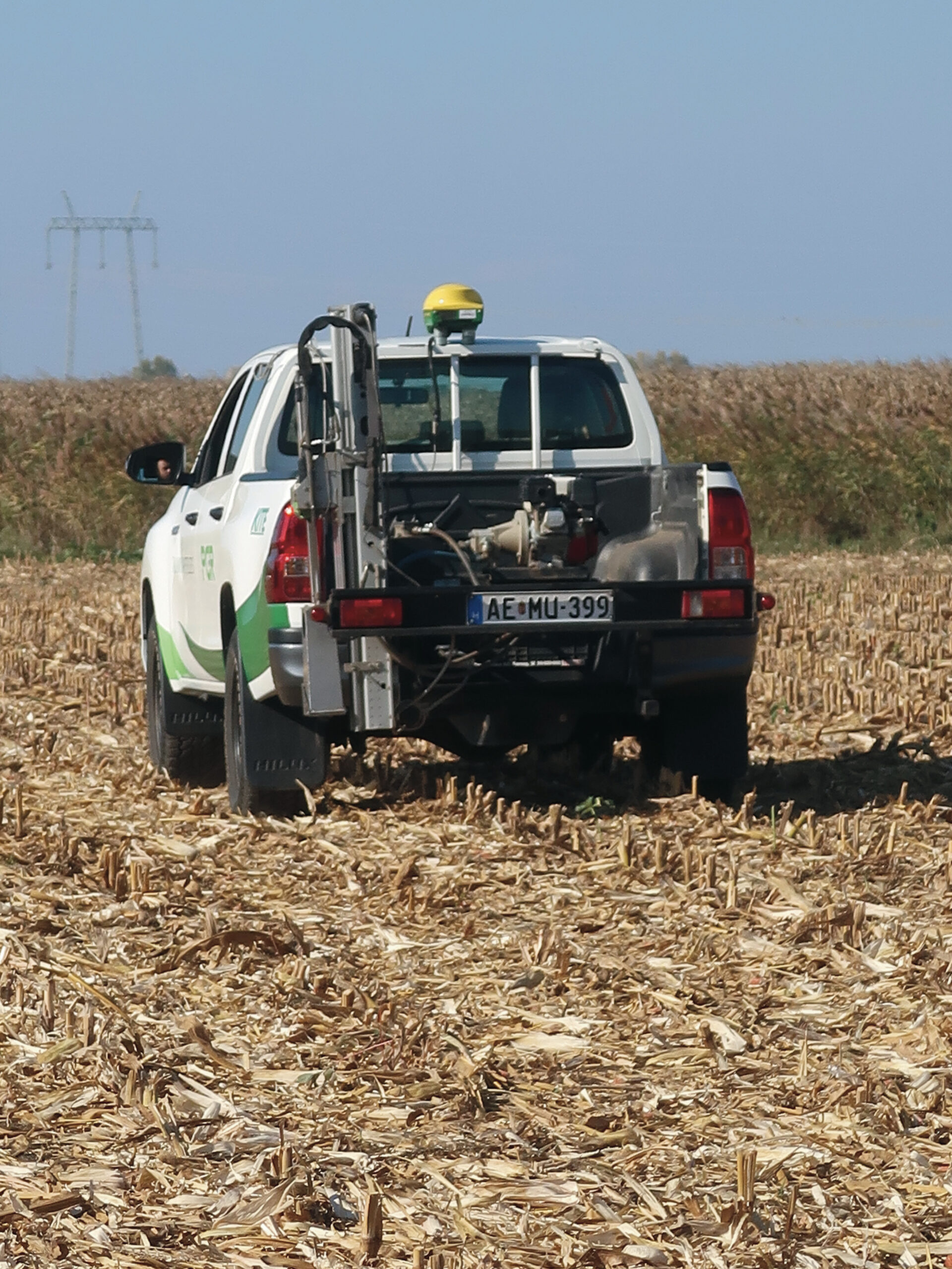 Talajmintavételezés – 10x10 méteres mintatérről