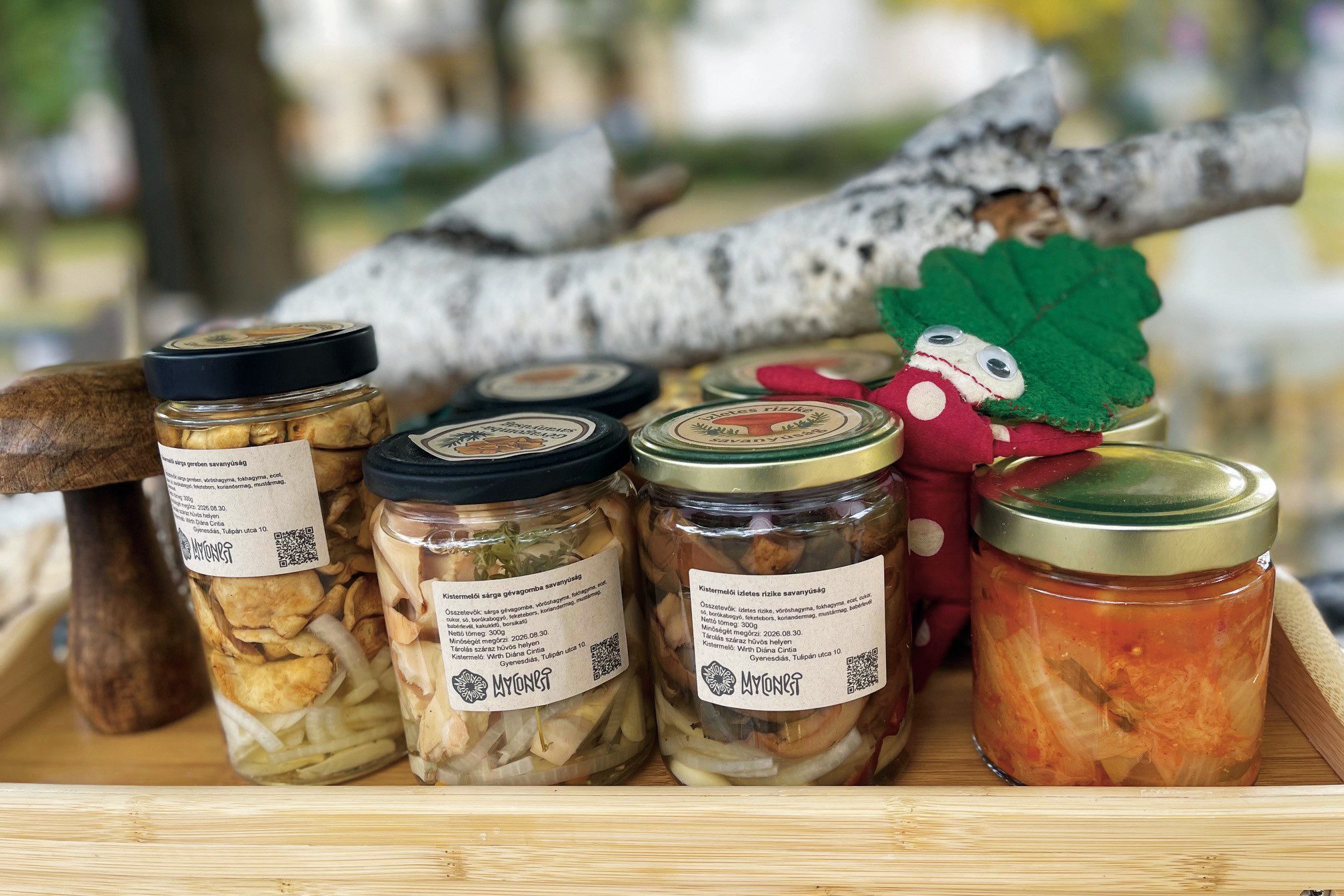 A gombás termékek mellett már savanyúságok is helyet kapnak kínálatukban Myconest 
