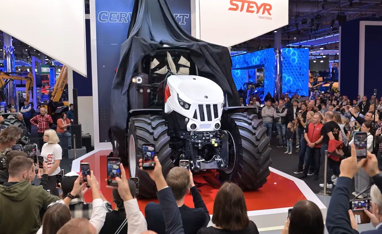 Steyr Cervus CVT 6440 (Fotó: STEYR Traktoren DACH youtube csatorna)