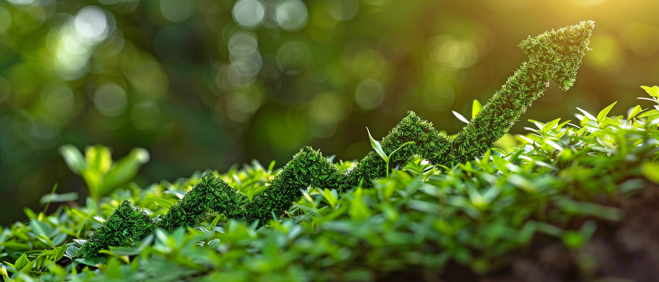 mate fenntarthatóság zöld nyíl növekedés