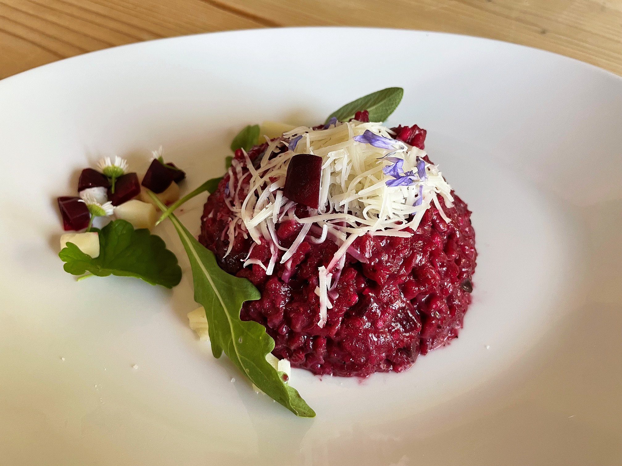 céklás vörösboros rizottó