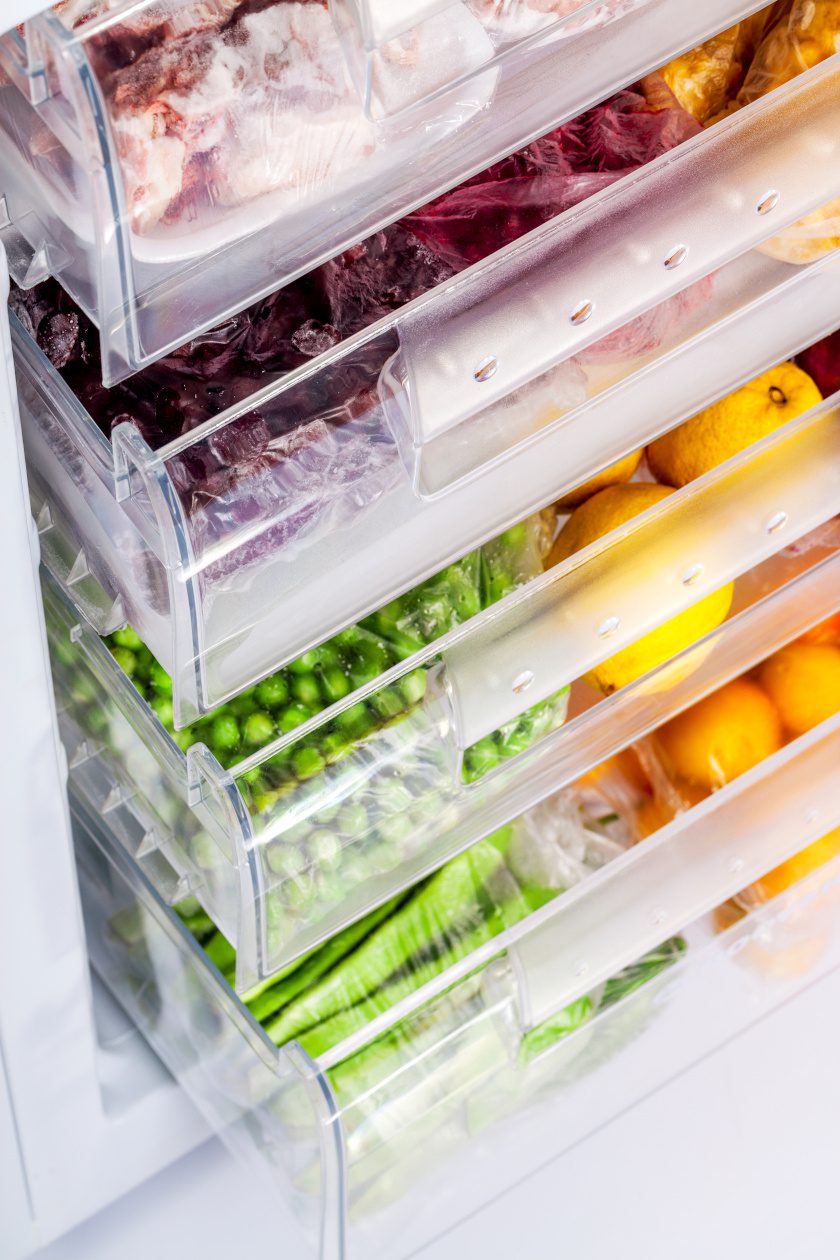 Úgy csomagoljuk a fagyasztóba tett zöldséget,hogy egyszerre elfogyasszuk az adagot