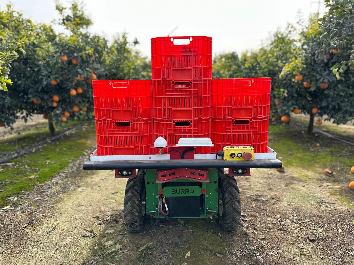 Az önjáró BURRO platform a szállítást könnyíti meg