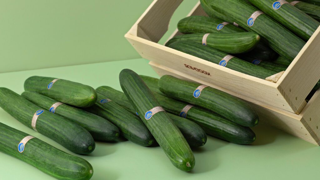 Ehető uborkacsomagolást tesztelnek Svédországban