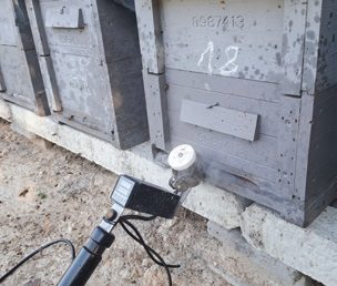 A szublimáló készülék és pozíciója