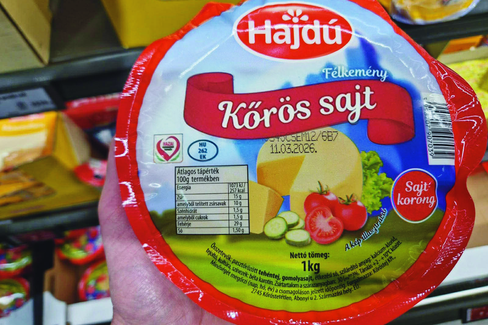 Feldolgozó által behozott importsajt keltett feszültséget a tejpiacon