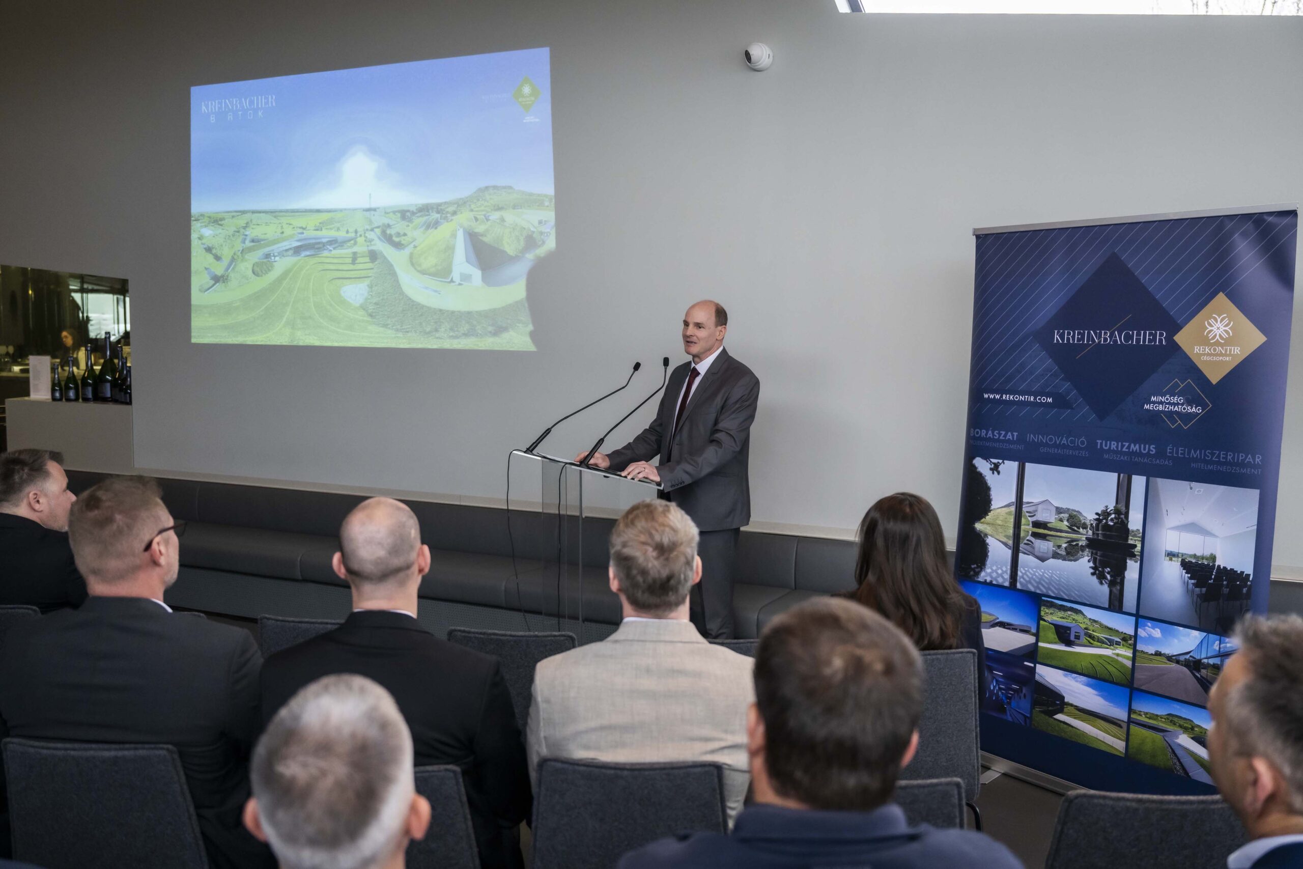 Pezsgőpincészet újult meg