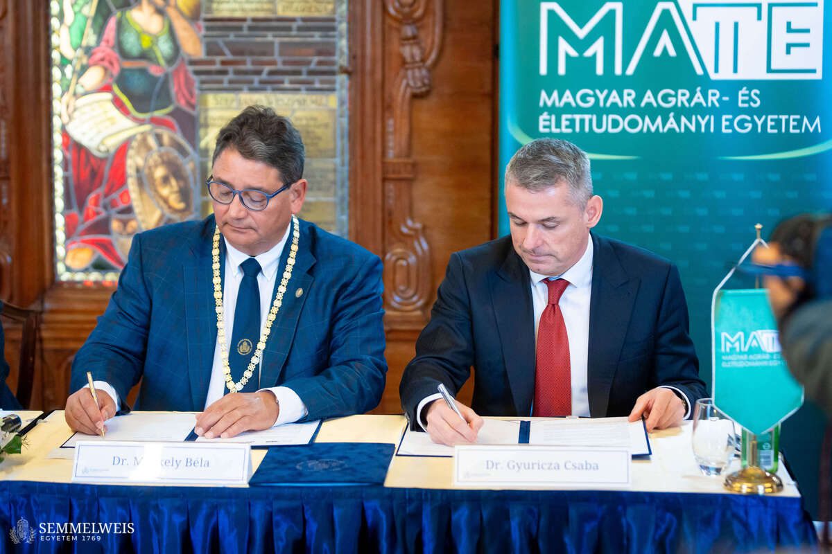 Stratégiai együttműködés: tovább erősödik a Semmelweis és a MATE kapcsolata
