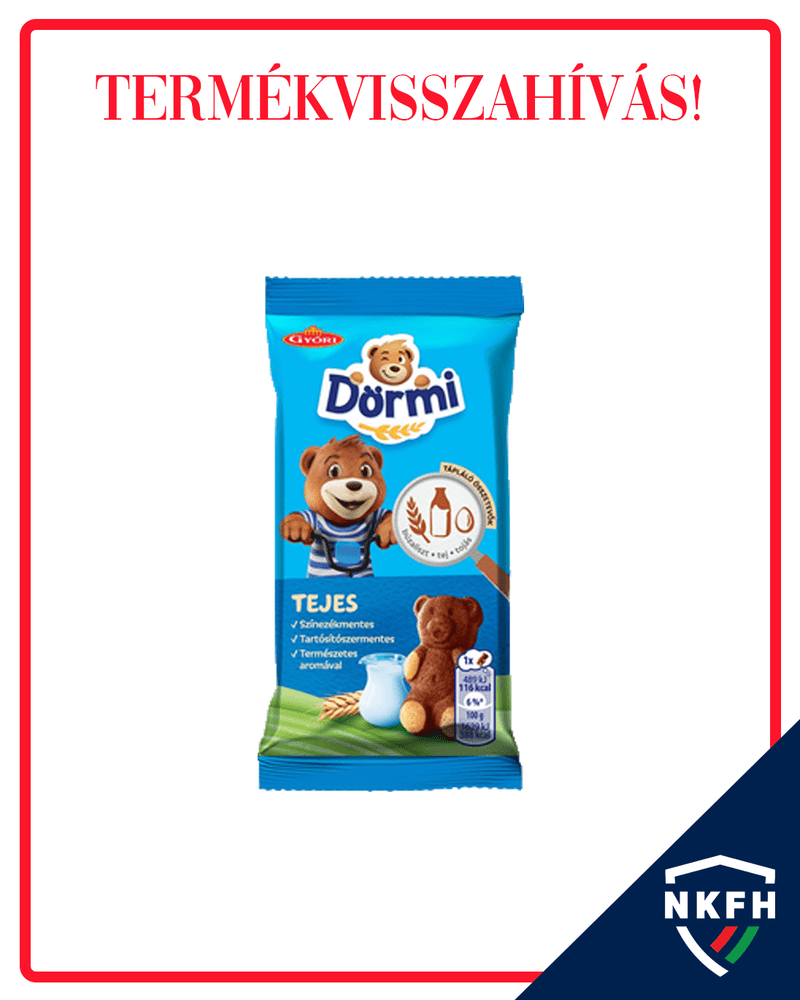 Népszerű tejkrémes piskótát hívtak vissza, penészes lehet