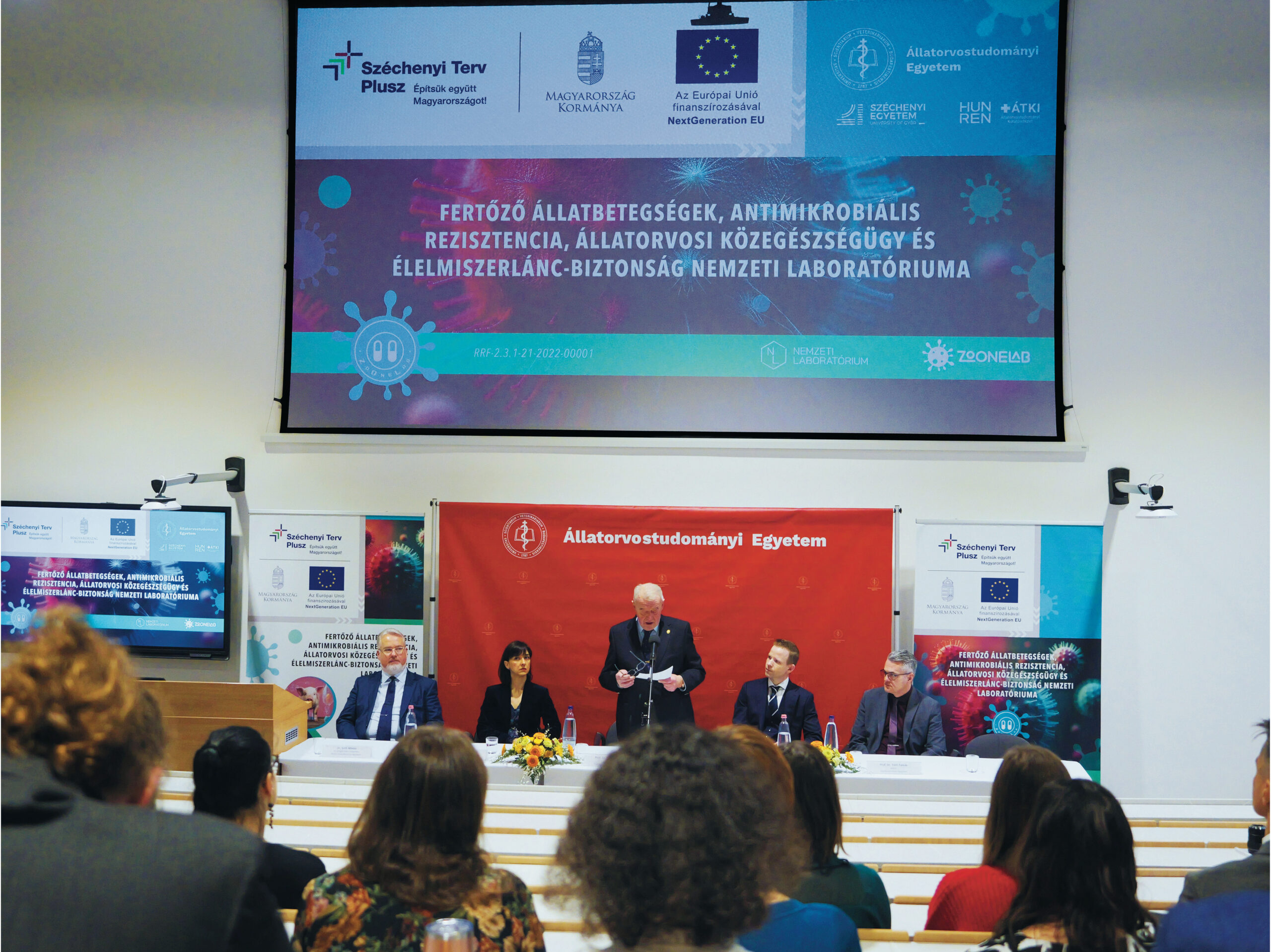 Állatorvostudományi Egyetem konzorciumvezetésével a HUN-REN ÁTKIés a Széchenyi Egyetem közös pályázati projektje végéhez ért
