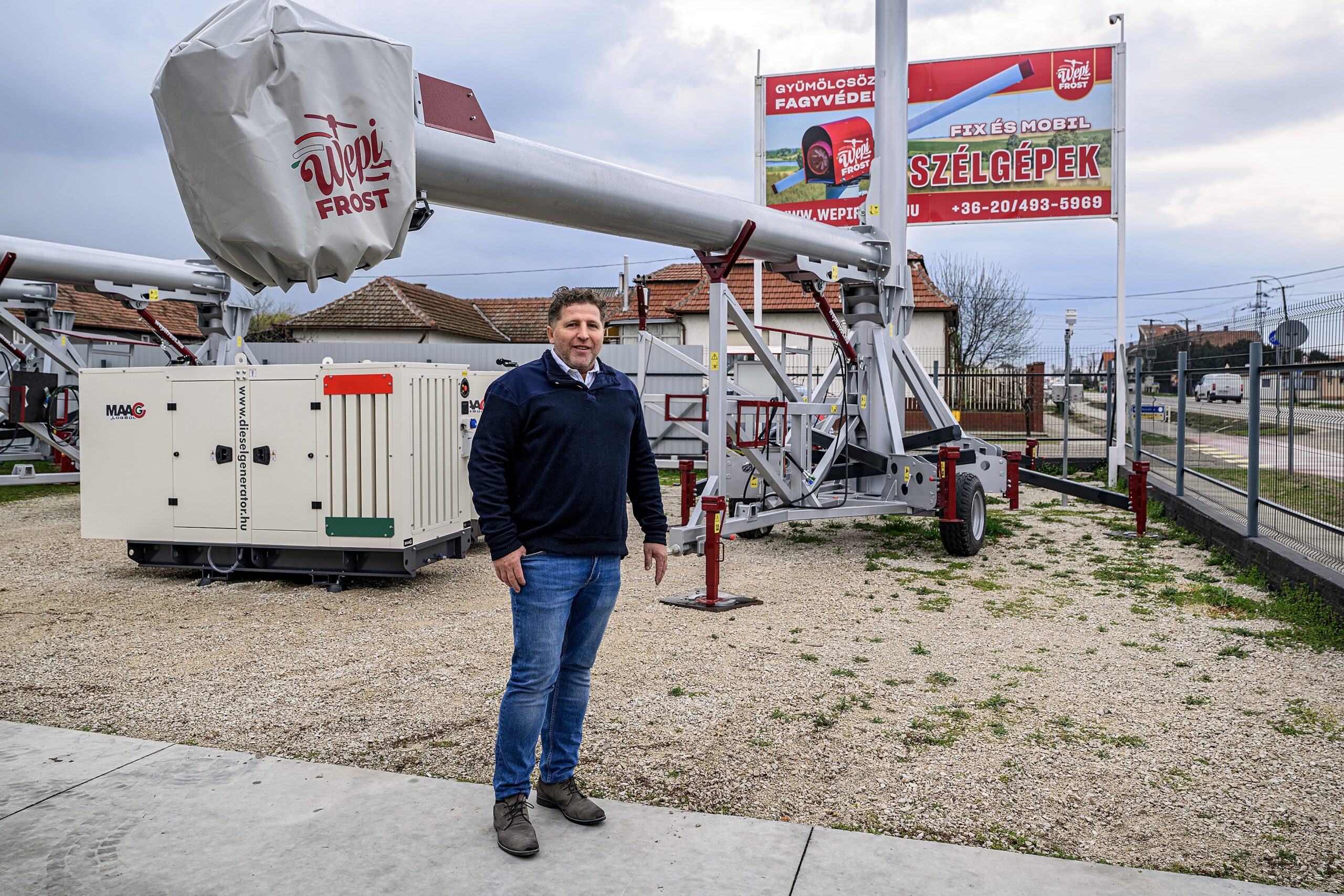 Magyar szélgépek nemzetközi tapasztalatokra építve