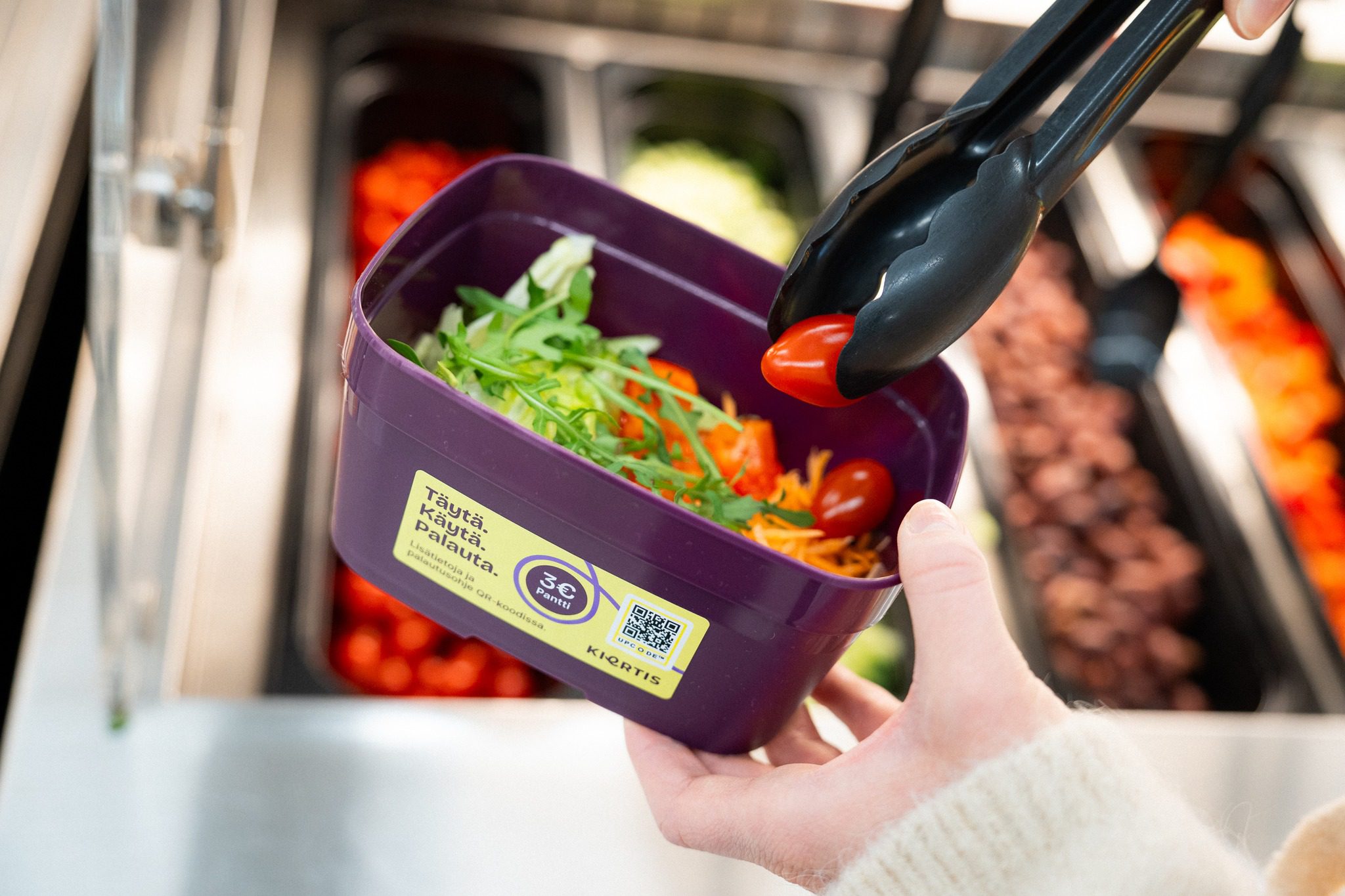 Újrahasználható dobozrendszert tesztelnek Helsinkiben