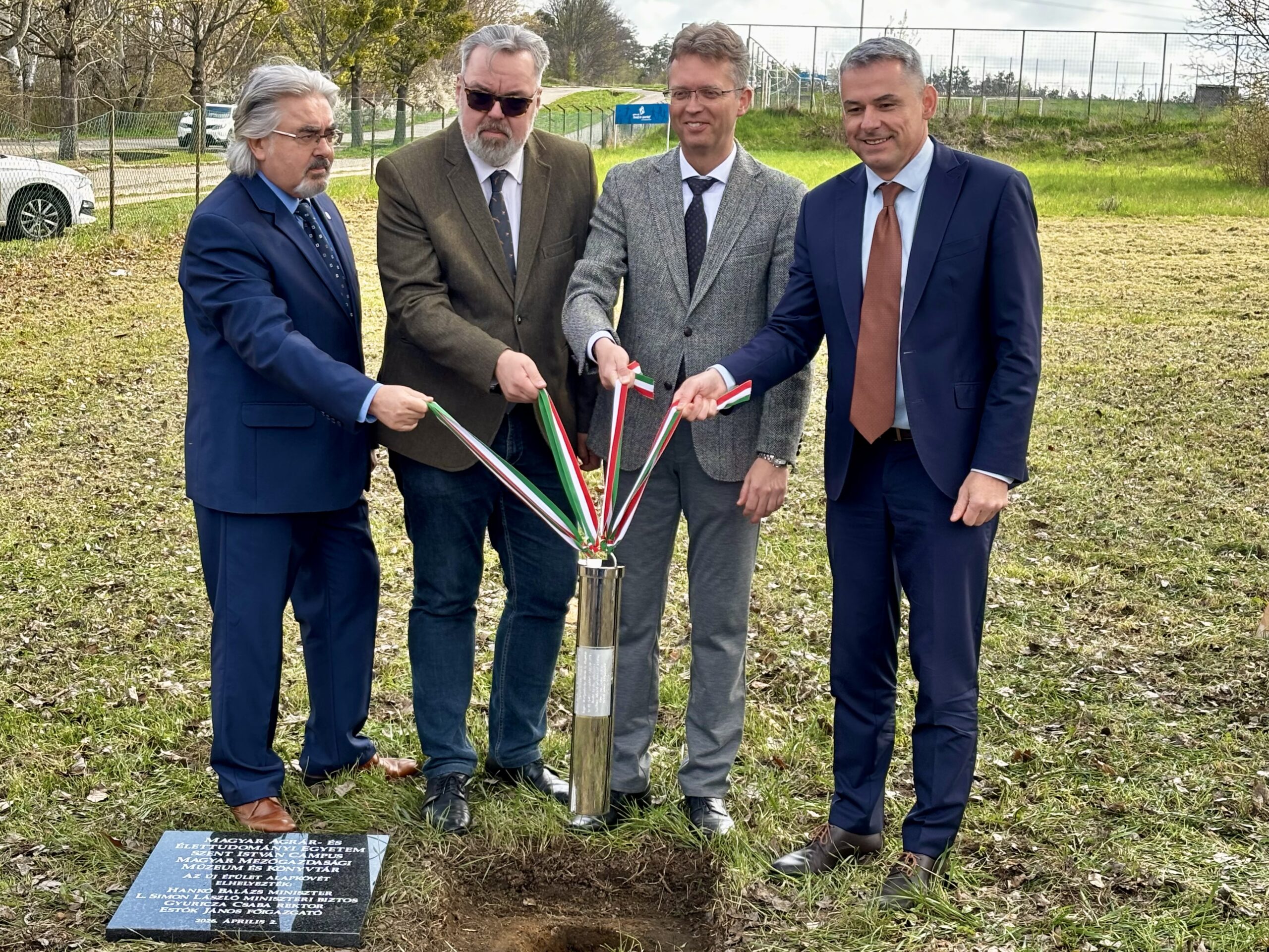 Letették Gödöllőn az új mezőgazdasági múzeum alapkövét