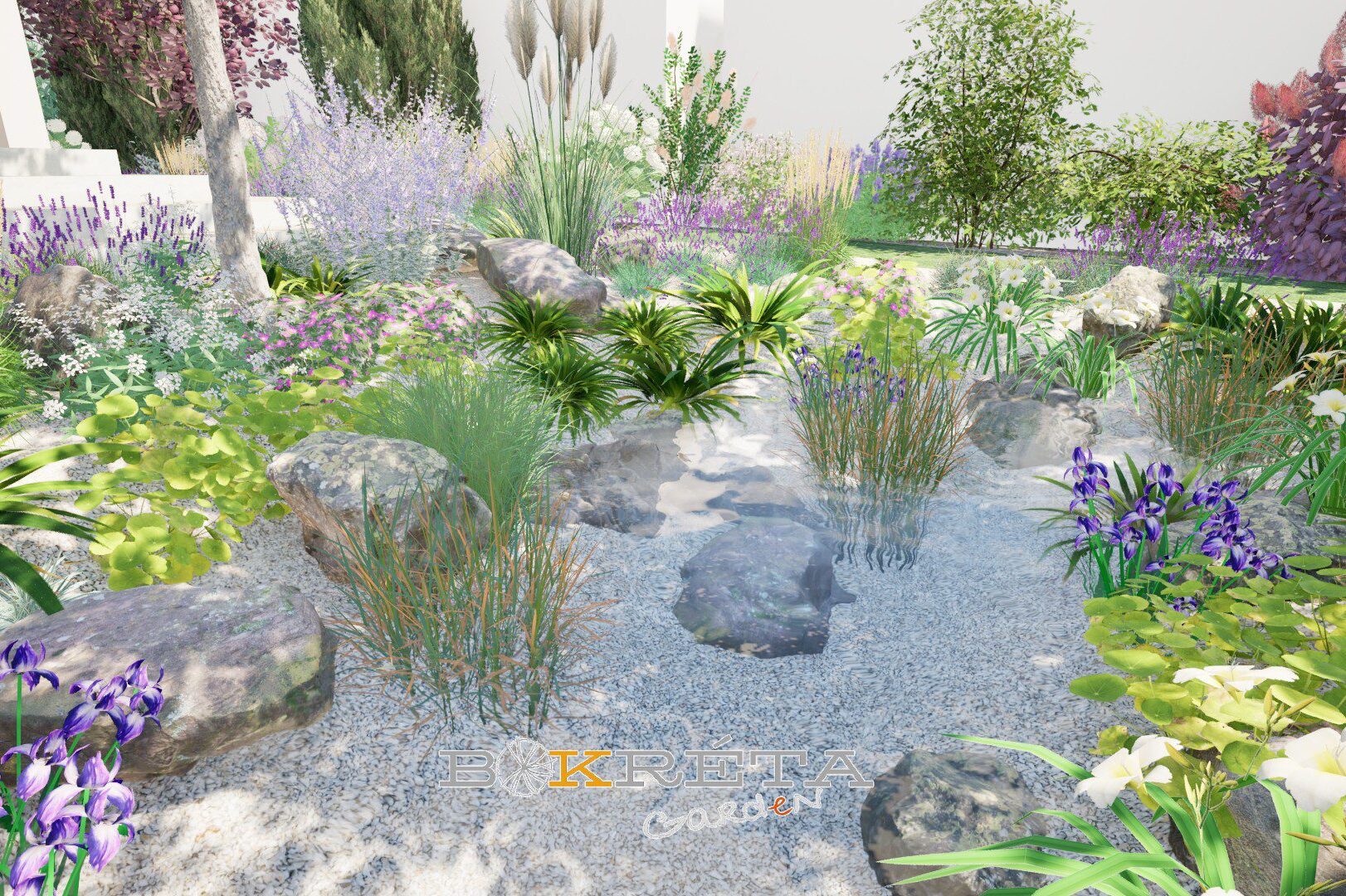 Esőkert, a talaj víztározója