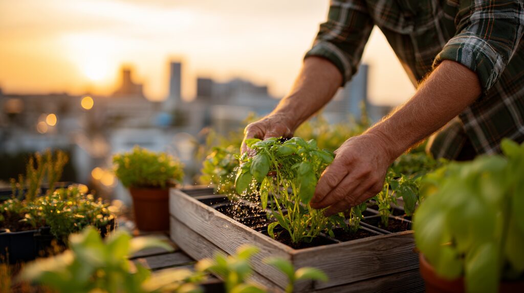 Brokkolit a háztetőről