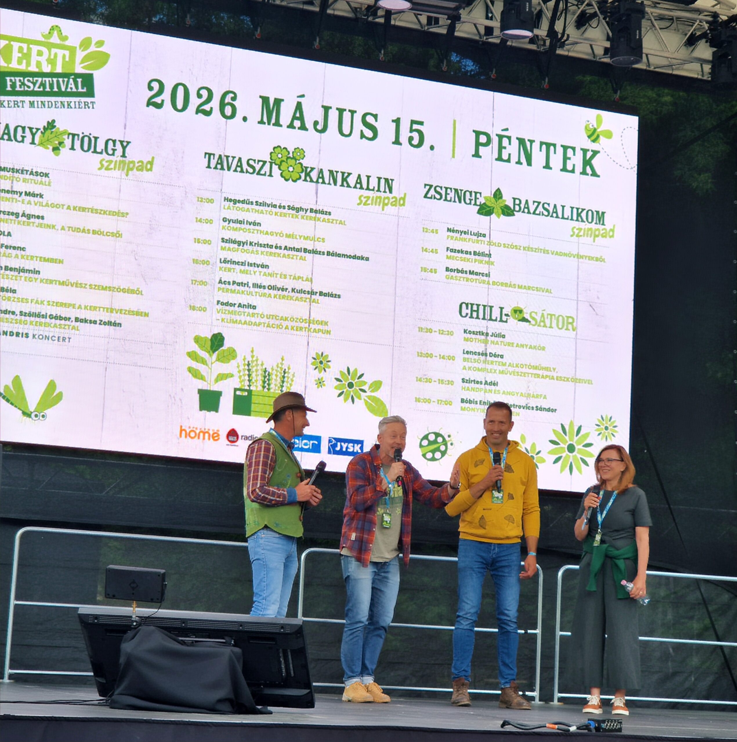 Mindenki a kertért, a kert mindenkiért