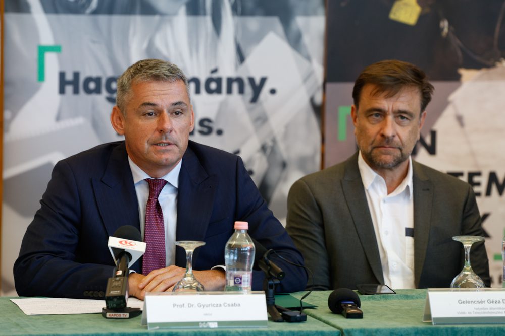 Dr. Gyuricza Csaba, a MATE rektora