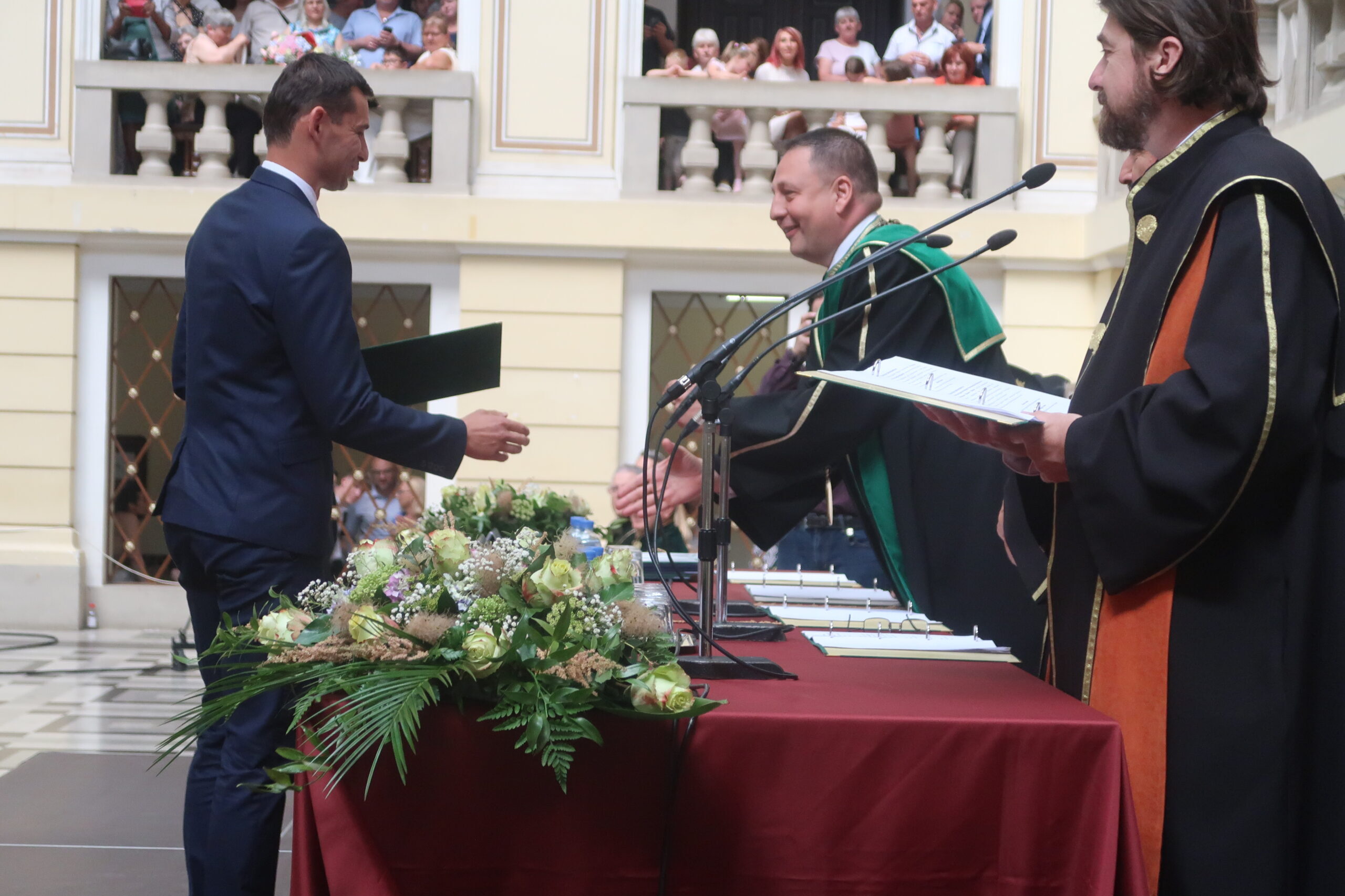 Debreceni diploma átadó az Agráron
