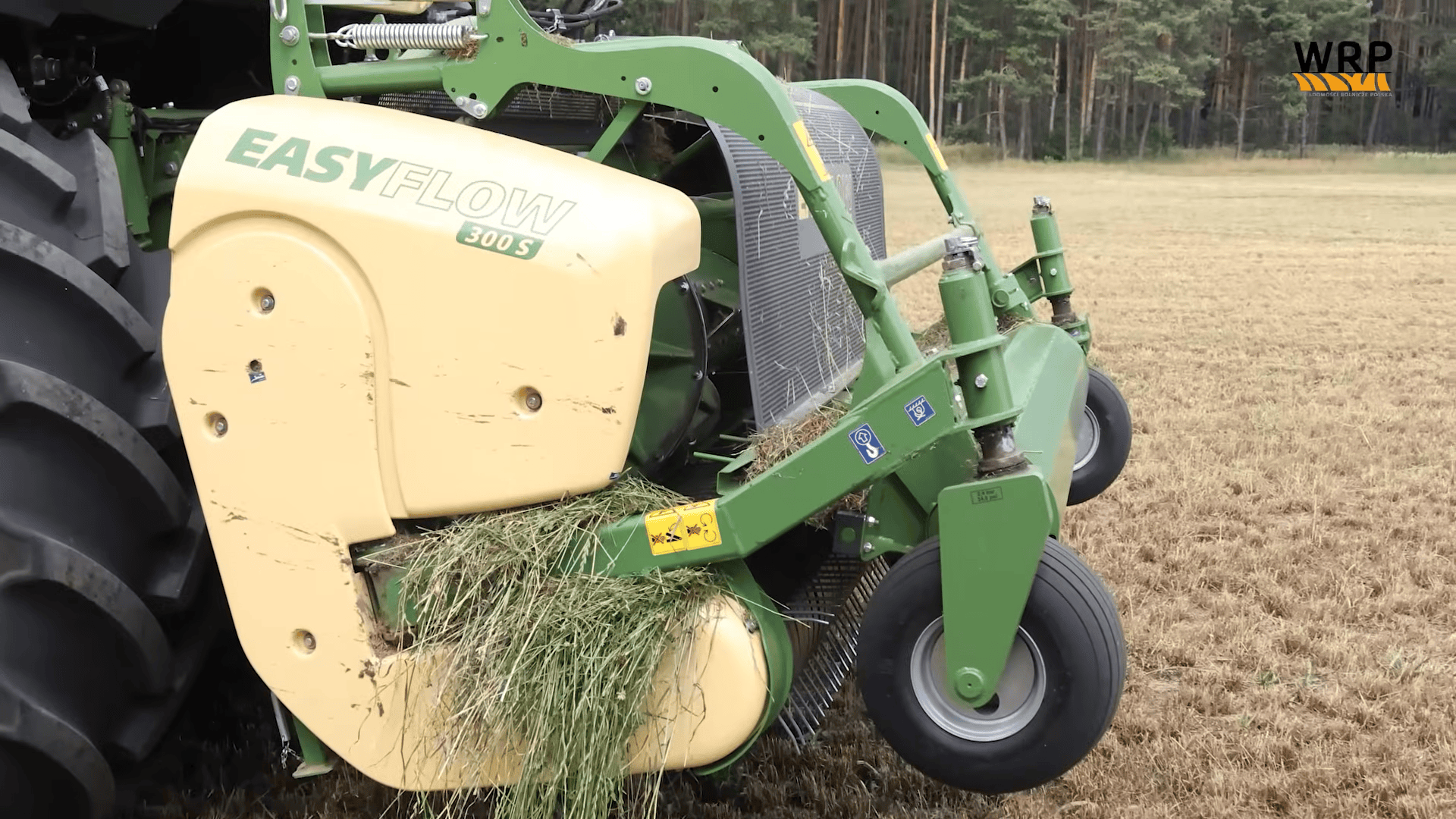 Krone Big X 780 - Krone ZX 560 rotoros pótkocsi