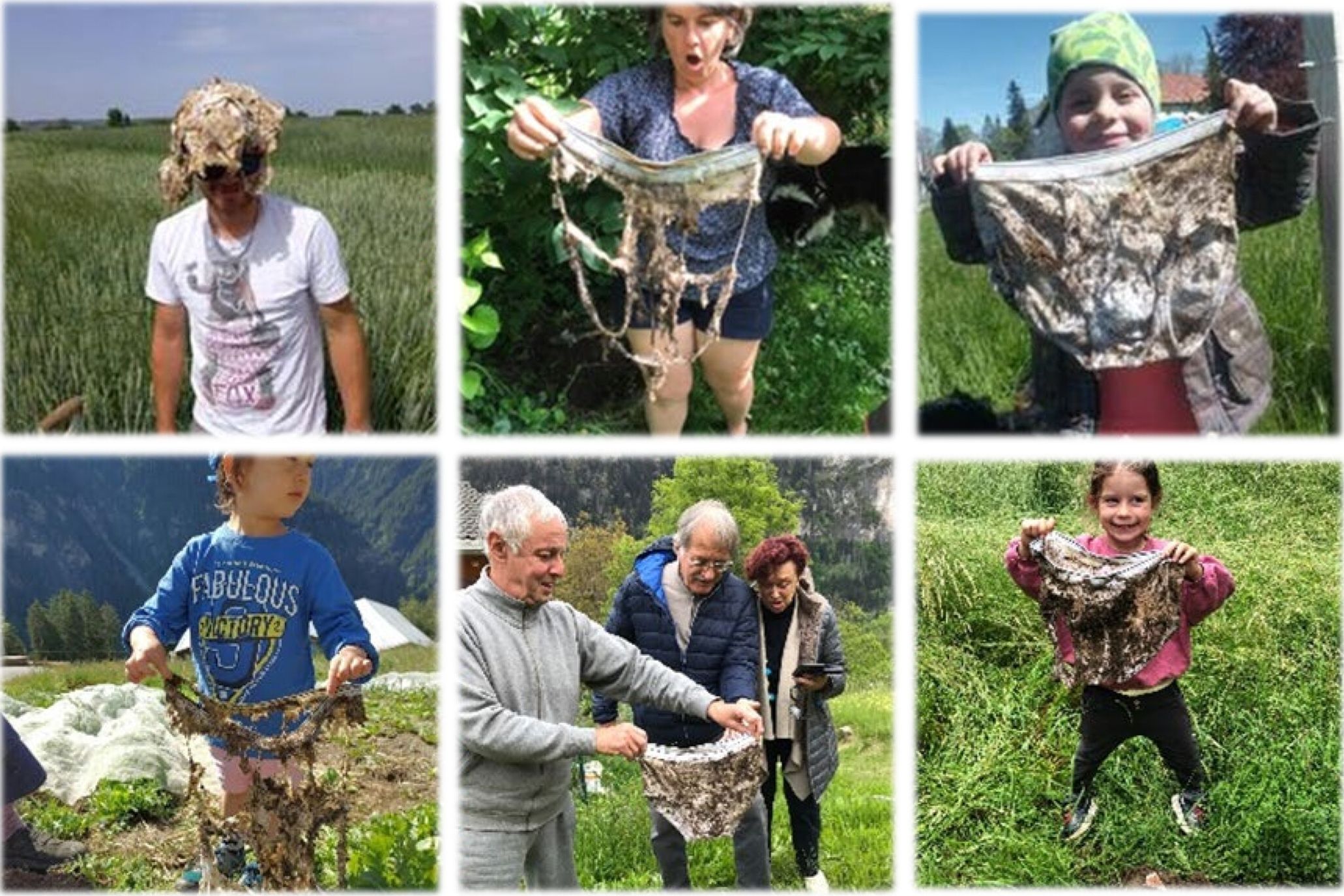 Talajélet és az elásott pamut alsónemű