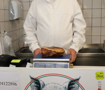 Gál Attila hentes és sertéstartó
Fotó: MMG/Koncz János