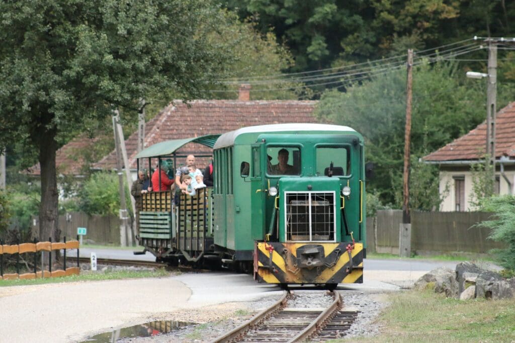 szarvasbőgést hallgattak kisvasútról